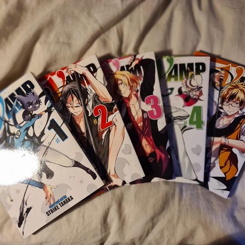(Manga) Servamp Vol. 1-5