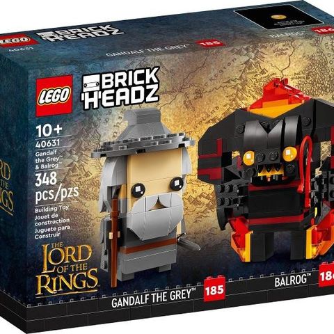 Ny Lego LOTR Brickheadz 40631 - uåpnet