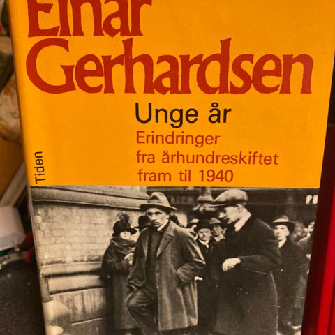 Einar Gerhardsen - Biografier