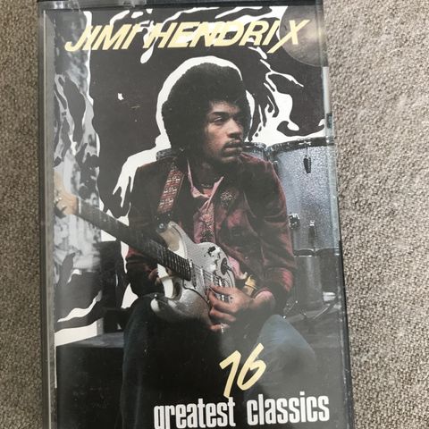 Jimi Hendrix - 16 Greatest Classics KASSETT