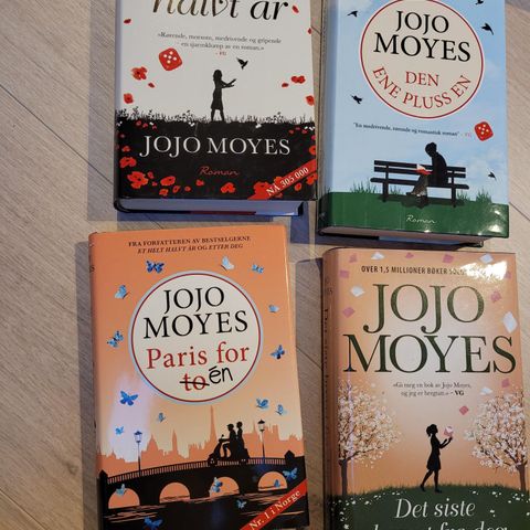 4 Jojo Moyes bøker