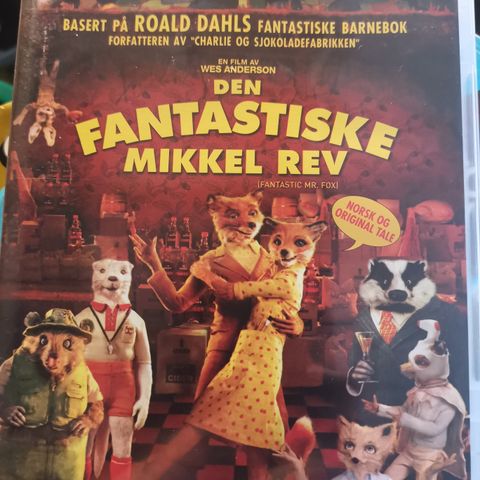 KR 5 DVD DEN FANTASTISKE MIKKEL REV ROALD DAHL 2009