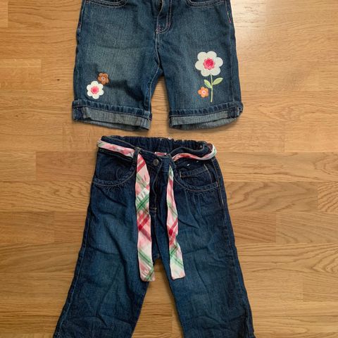 Gymboree shorts og bukse str 4/5 år