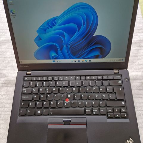 Super kraftig ThinkPad T470s | Core i7 vPro | 14" FHD IPS | 16GB | 256GB NVMe