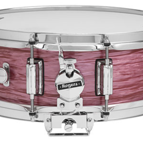 Sjelden ROGERS Snare Drum - 5 x 14 DYNA-SONIC RED RIPPLE