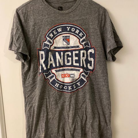 New York Rangers (NYR) bomullsskjorte herre