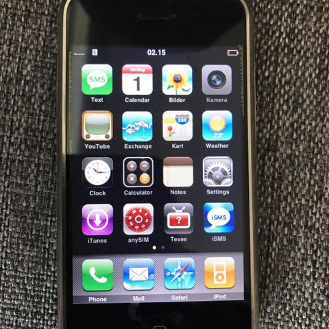 iphone 1 - model 1.1.1 (3A109a)