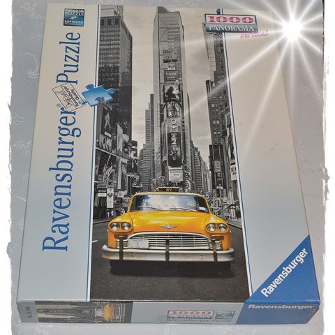 ~~~ Ravensburger puzzle 1000 "New York City Taxi" ~~~