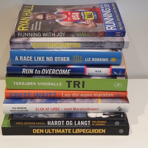 Idrettsbøker Løping og Triathlon