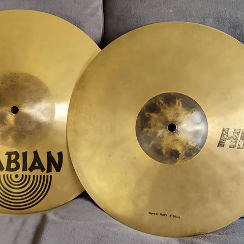 Hihats selges! Sabian HHX Power Hats 14"