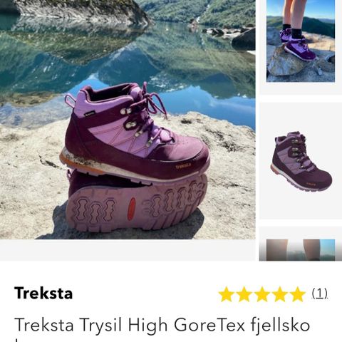 Treksta Trysil sko str 33 goretex