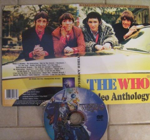 The Who - Video Anthology - DVD Interessant samling fra 1965 - 1969