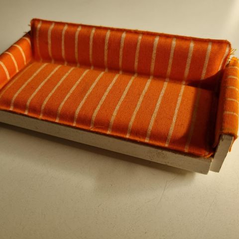 Lundby Retro dukkehus sofa