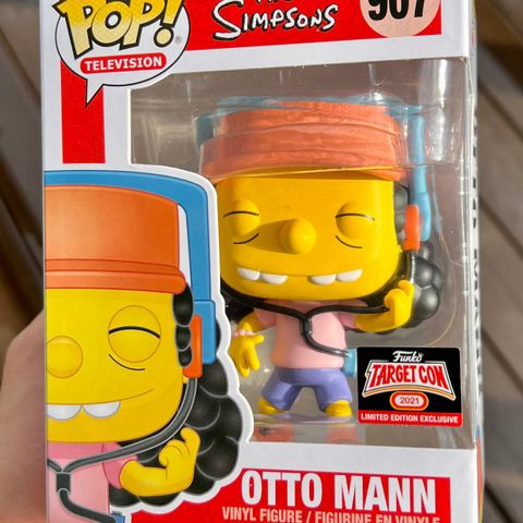 Funko Pop! Otto Mann [Target Con] | The Simpsons (907) Excl. to Target Con