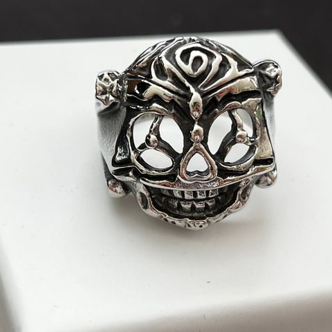 The Expendables Stallone Lucky Skull Ring - Størrelse: 13(U.S.)/22.3mm