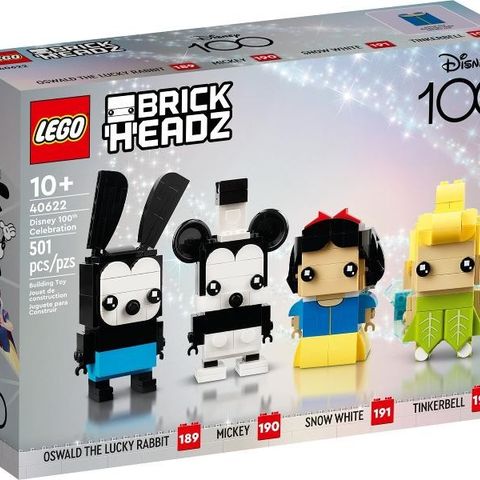 Ny Lego Disney Brickheadz 40622 - uåpnet