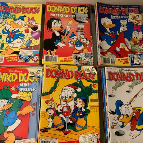 Donald duck 2007,2008,2009