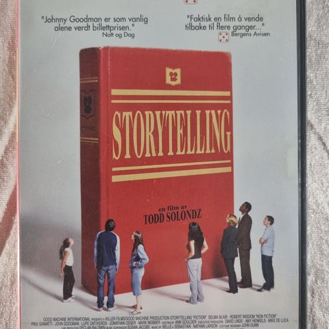 Storytelling DVD ripefri med norsk tekst