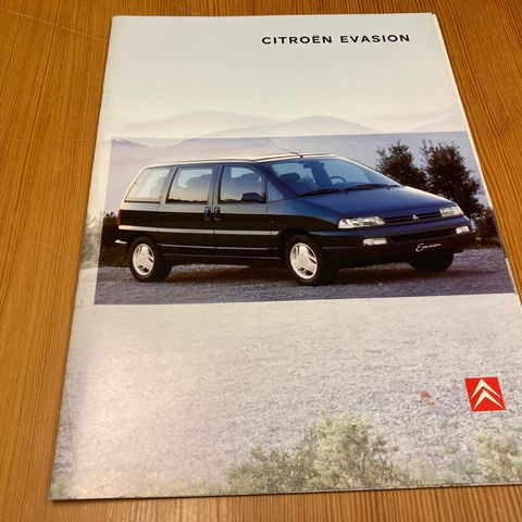 BILBROSJYRE - CITROËN EVASION - 1998