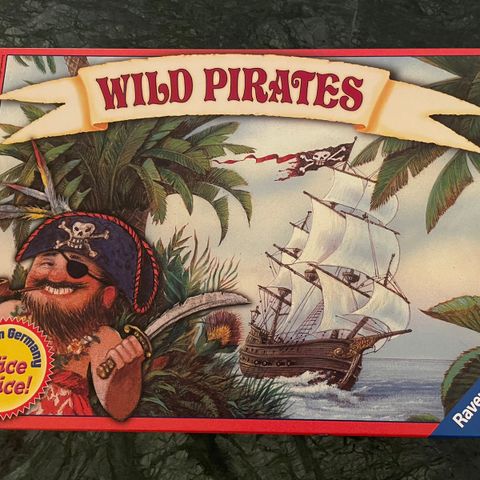 Wild Pirates brettspill (som nytt og komplett)