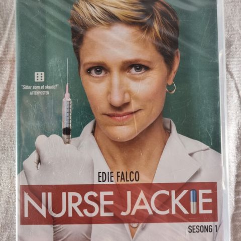 Nurse Jackie sesong 1 DVD ny forseglet med norsk tekst