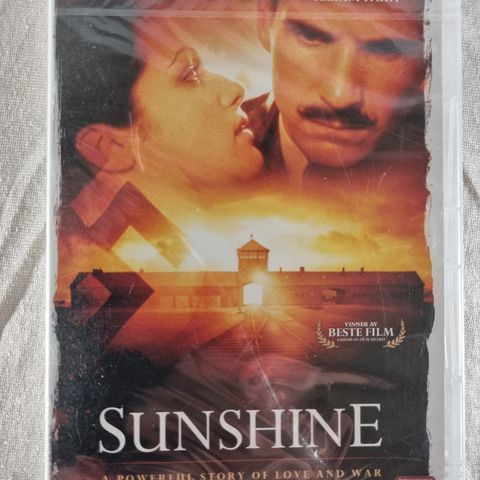 Sunshine med Ralph Fiennes DVD ny forseglet norsk tekst