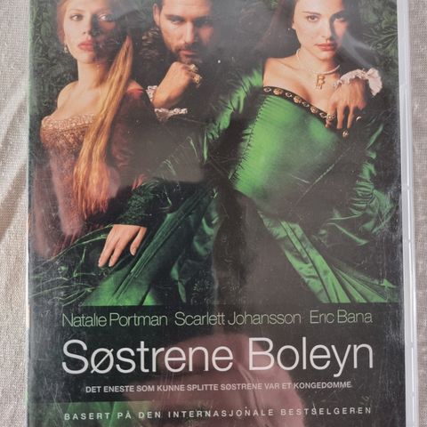 Søstrene Boleyn DVD ny forseglet norsk tekst