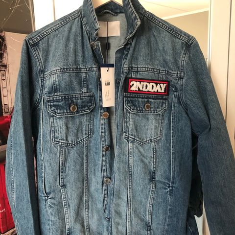 Jeans jakke 2NDDAY str S