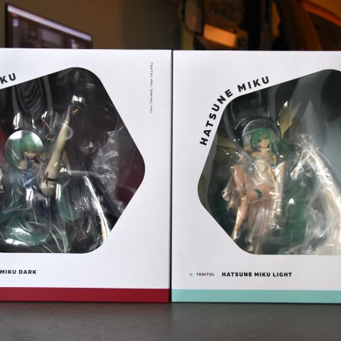 Hatsune Miku Dark og Light figurer