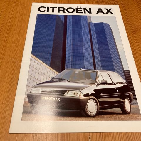 BILBROSJYRE - CITROËN AX - 1993