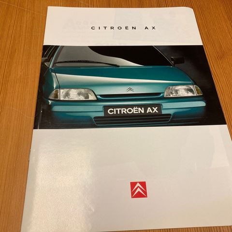 BILBROSJYRE - CITROËN AX - 1995