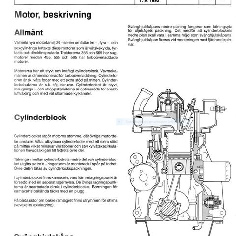 Valtra Valmet 205-900  A75 A85 A95  verkstedsbok