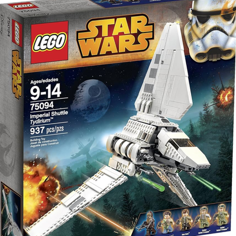 Star Wars/Lego/Imperial Shuttle Tydirium 75094, forseglet i eske