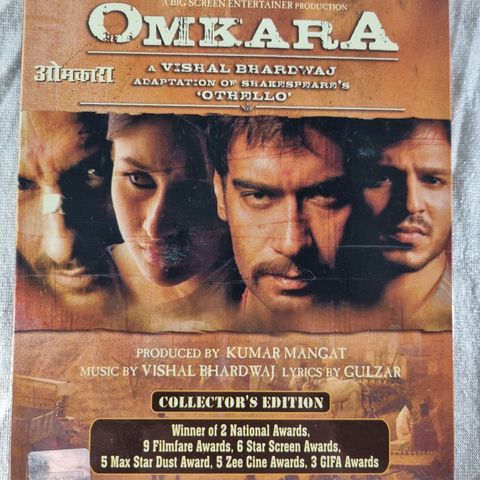 Omkara collectors edition DVD ripefri med engelsk tekst