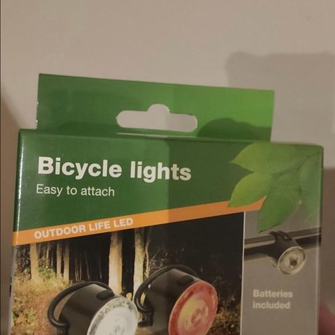 Lys/lykter til sykkel