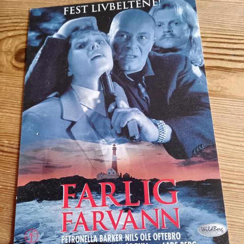 Farlig Farvann- Postkort Fra 1990-tallet!