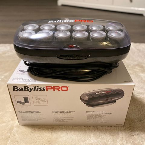 Babyliss PRO, TERMOKERAMISKE RULLER 38mm. Som Ny!