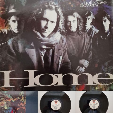 HOTHOUSE FLOWERS/HOME 1990 - VINTAGE/RETRO LP-VINYL (ALBUM)