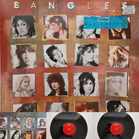 BANGLES/DIFFERENT LIGHT 1985 - VINTAGE/RETRO LP-VINYL (ALBUM)