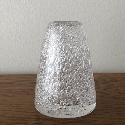Vase fra Hadeland glassverk - vintage