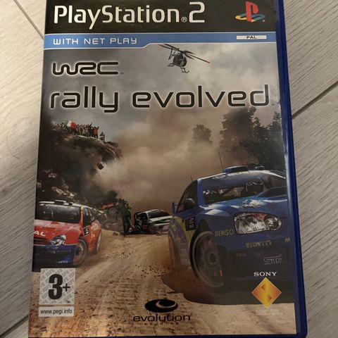 WRC: Rally Evolved Ps2 Playstation 2