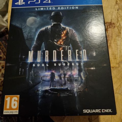 Uåpnet PS4 Murdered Soul Suspect Limited Edition