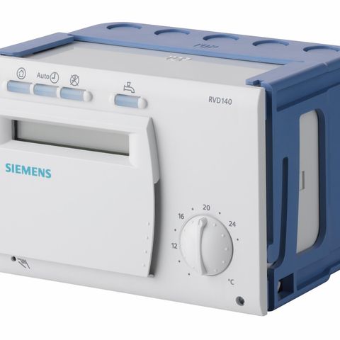 Ny Siemens RVD140-A Controller, 8 programmed plant types