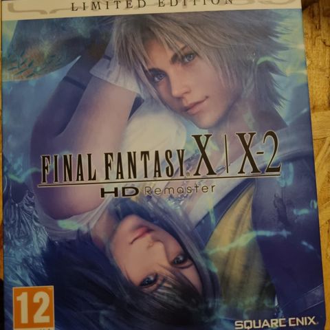 Strøkent PS4 Steelbook Final Fantasy X / X2 HD Remaster Limited Edition