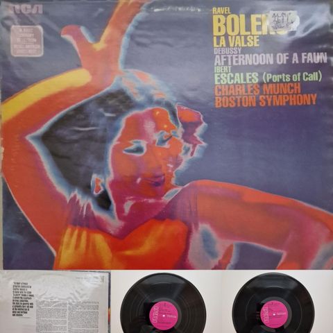 RAVEL BOLERO LA VALSE  - VINTAGE/RETRO LP-VINYL (ALBUM)