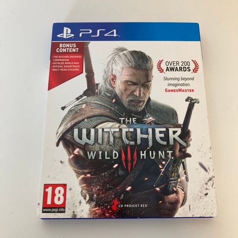 The Witcher 3: Wild Hunt PS4 spill selges