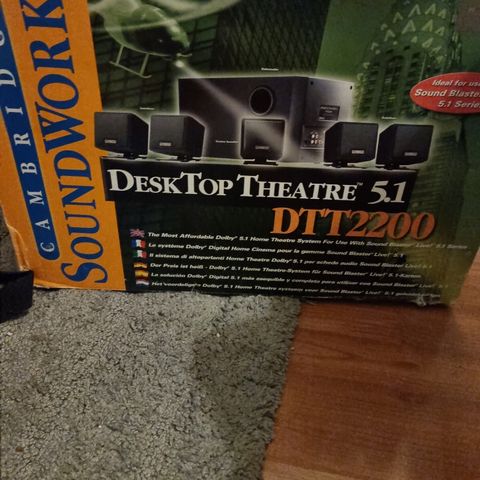Cambridge SoundWorks Desktop Theater 5.1 DTT2200