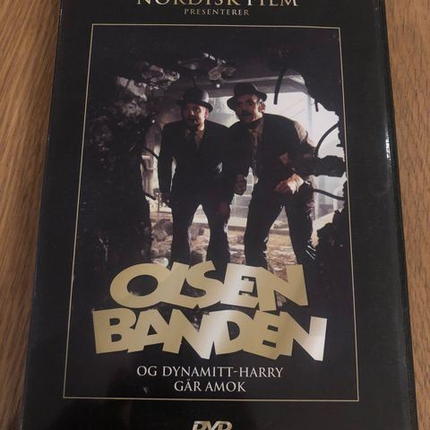 Olsen Banden og dynamitt-Harry går amok (DVD)