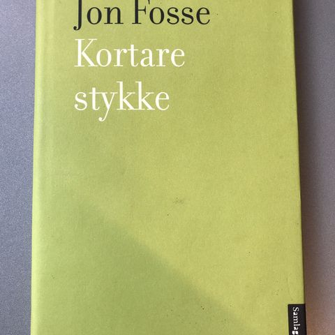 Jon Fosse - Kortare stykke