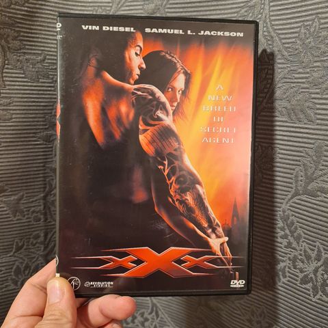 XXX fra 2002 (DVD- action film) med norsk tekst.